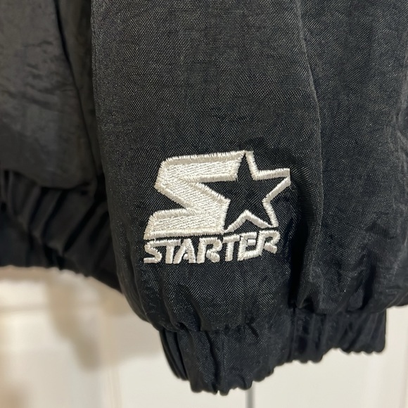 Vintage 90s Starter Half zip Duke Jacket Large - Picture 2 of 13